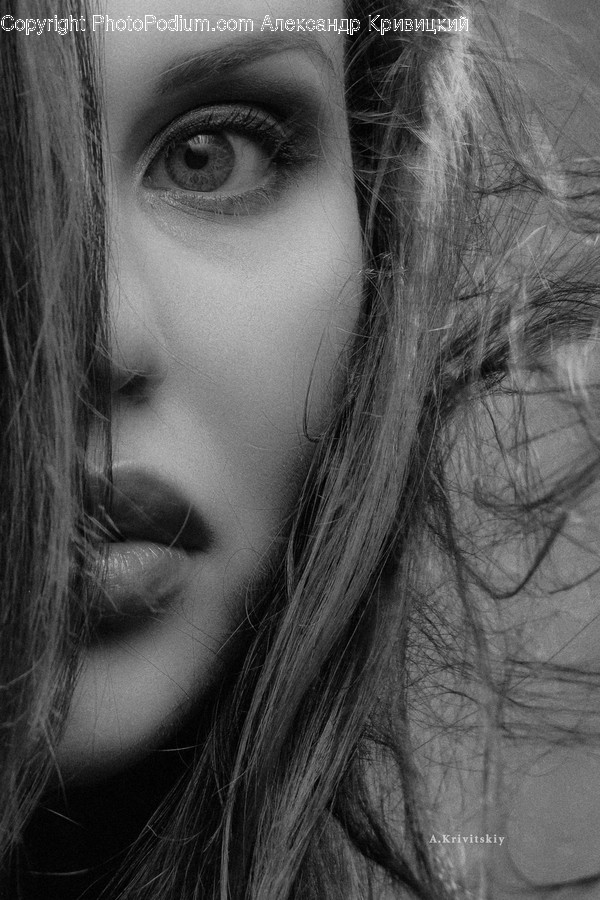 Face, Person, Human, Female, Mouth