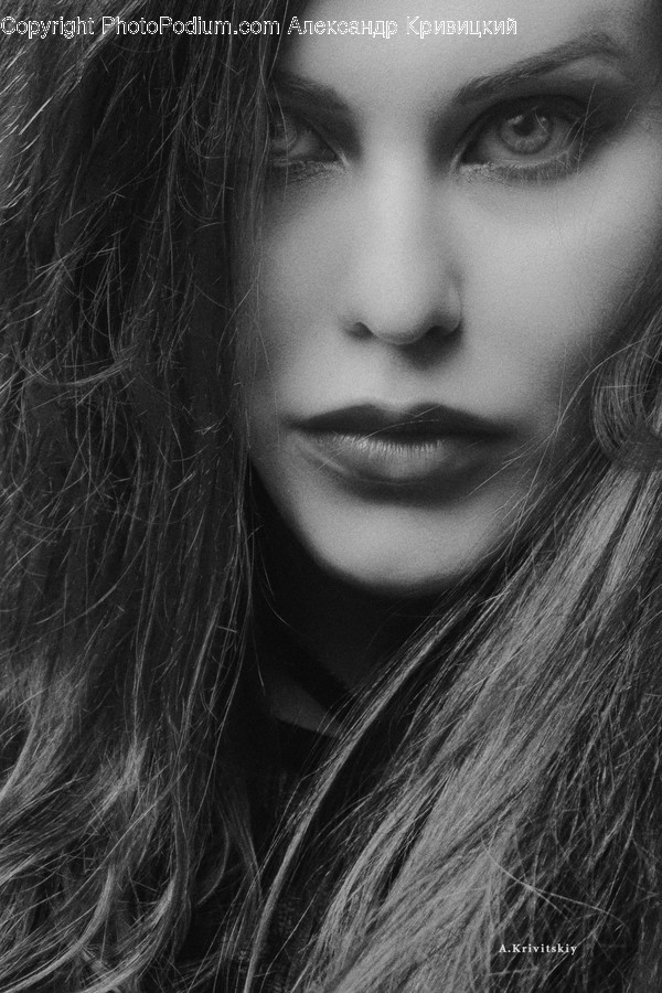 Face, Person, Human, Hair, Black Hair