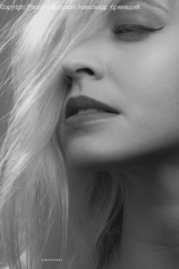 Face, Person, Human, Female, Portrait