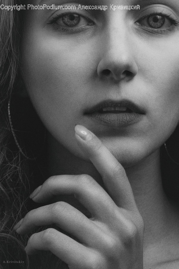 Face, Person, Human, Head, Finger