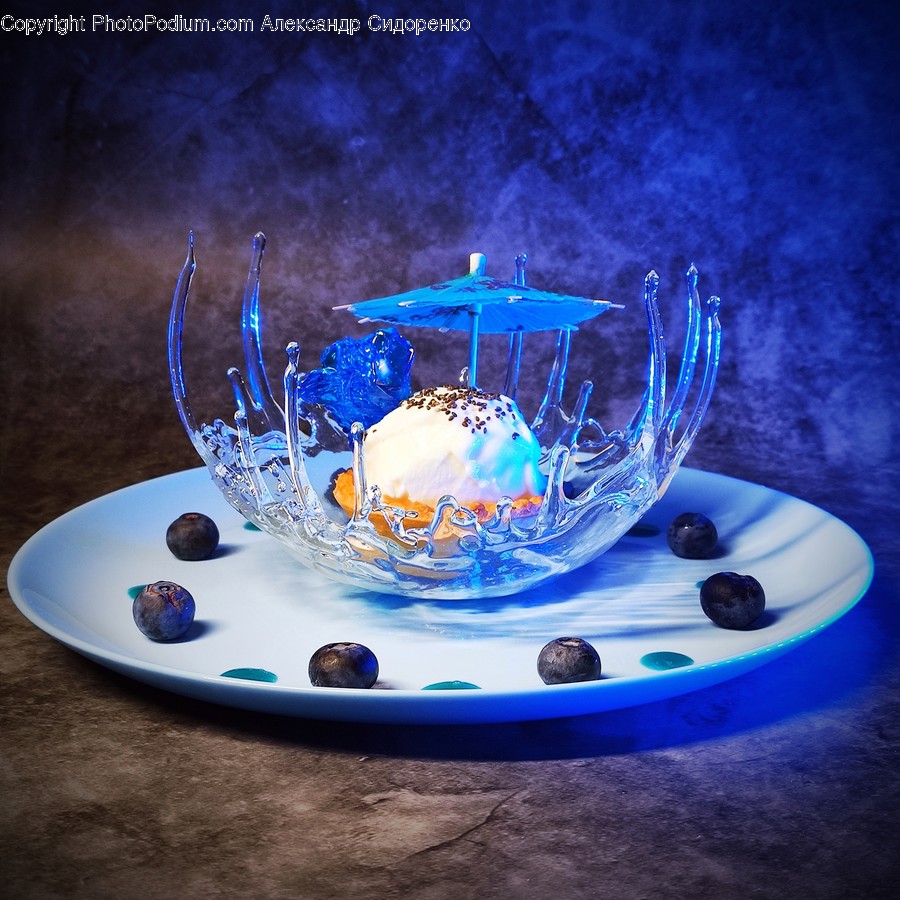 Sphere, Glass, Birthday Cake, Food, Dessert