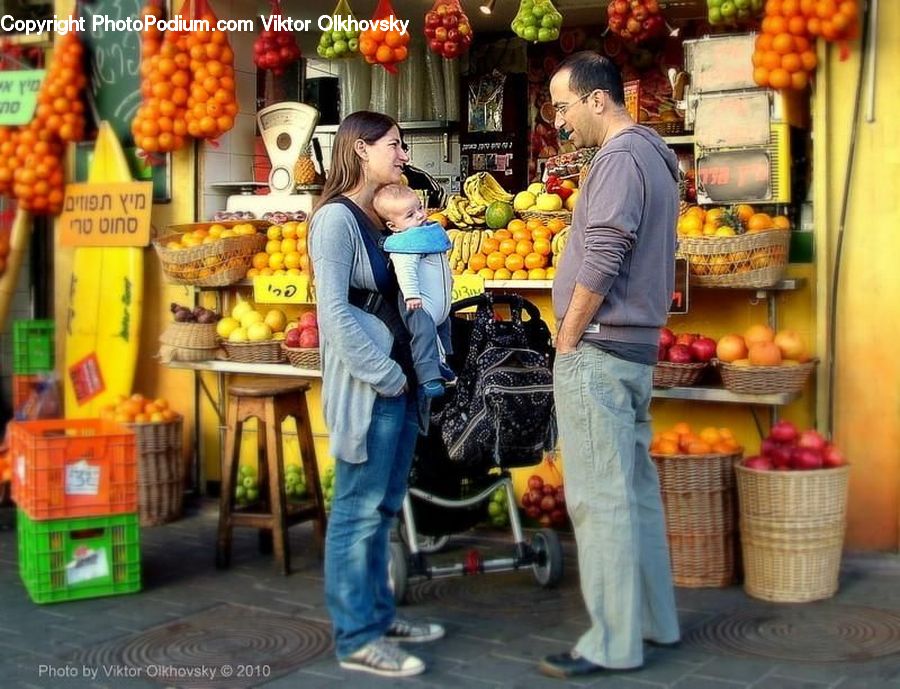 People, Person, Human, Basket, Shop, Shopping, Bazaar