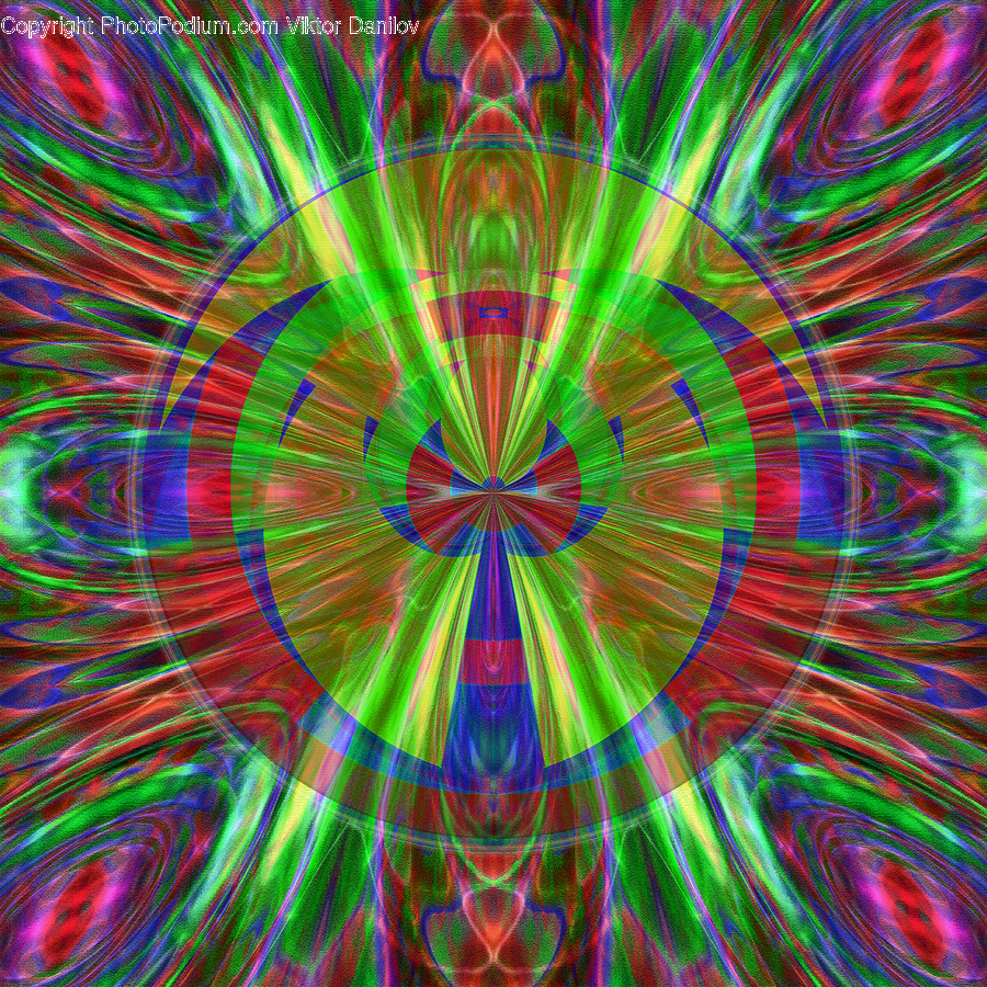 Pattern, Ornament, Light, Fractal, Rug