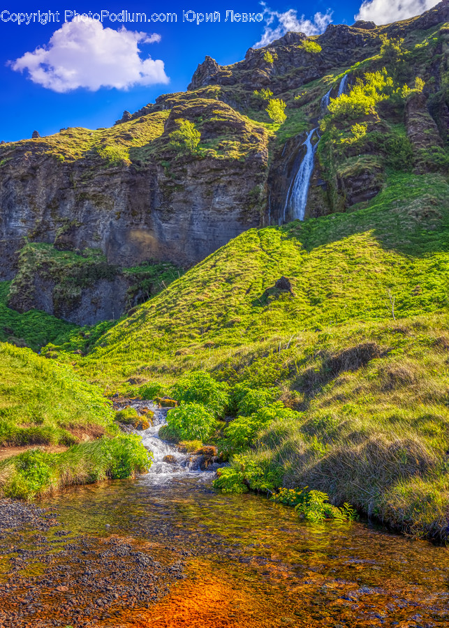 Nature, Outdoors, Water, River, Plateau
