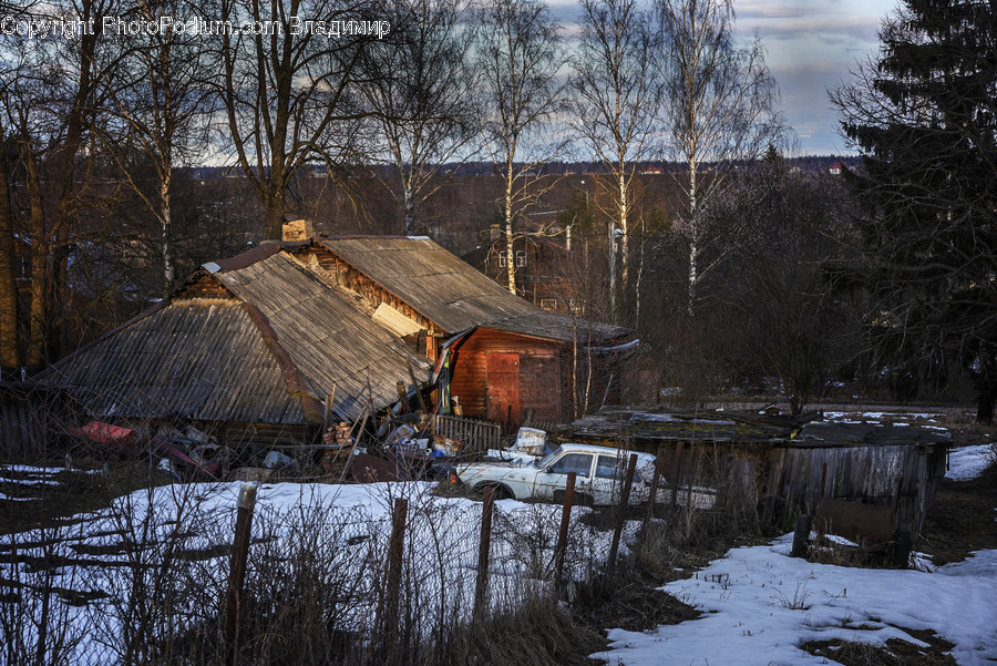 Nature, Outdoors, Building, Housing, Countryside