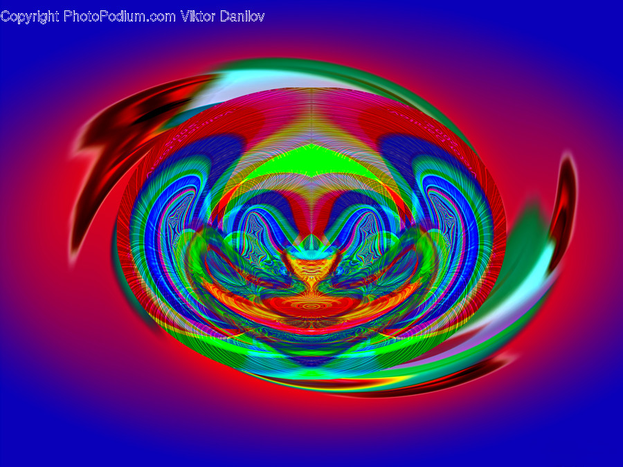 Ornament, Pattern, Fractal, Light