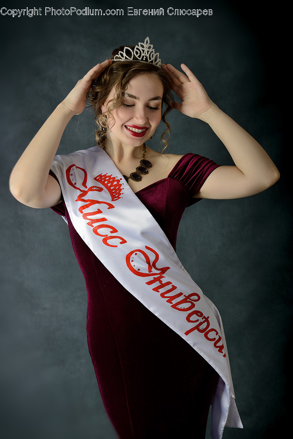 Person, Human, Sash