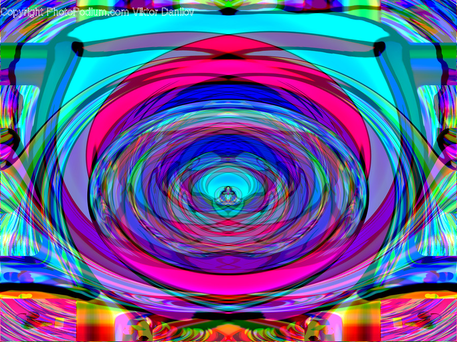 Ornament, Pattern, Fractal, Painting, Art