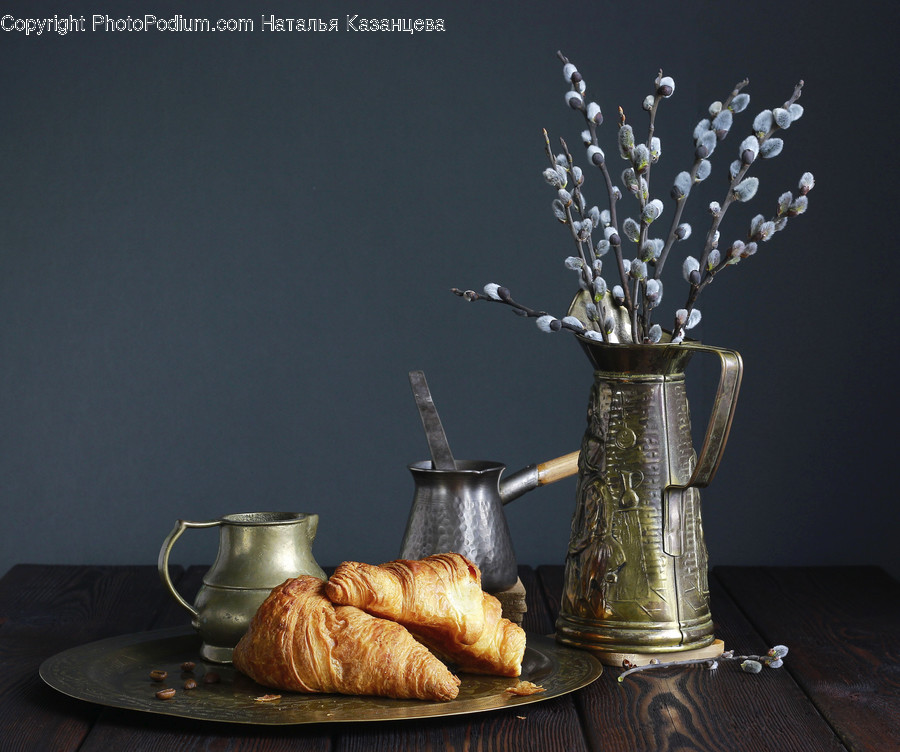 Food, Croissant, Pottery