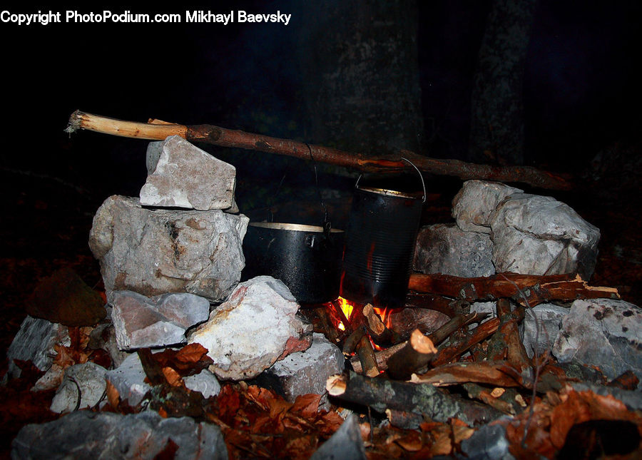 Rust, Rubble, Bonfire, Campfire, Camping, Fire, Flame
