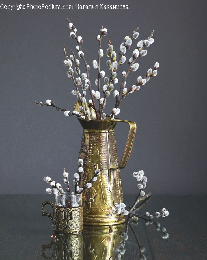 Vase, Pottery, Jar, Ikebana, Plant