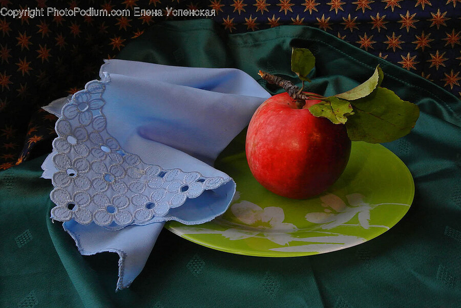 Plant, Apple, Fruit, Food, Pottery