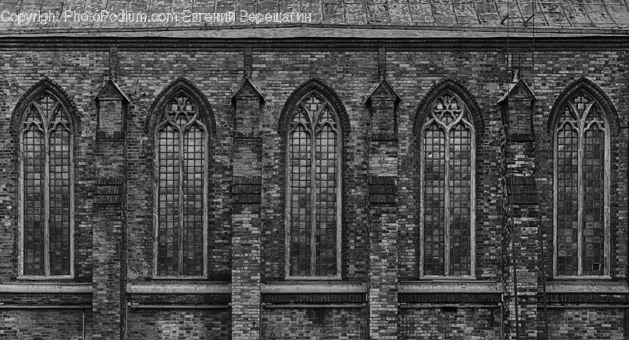 Brick, Architecture, Building, Arch, Arched