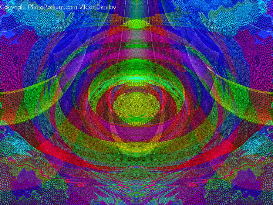 Ornament, Pattern, Fractal, Rug