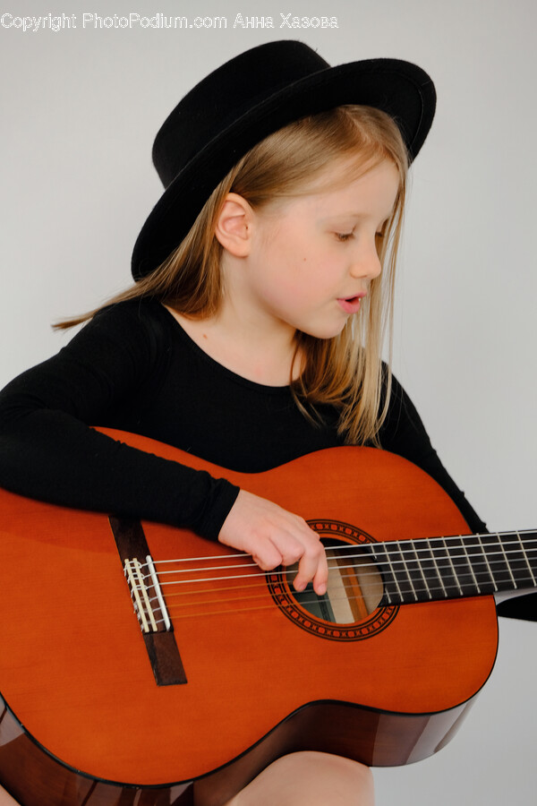 Guitar, Leisure Activities, Musical Instrument, Person, Human
