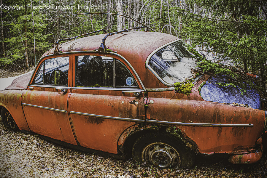 Rust, Car, Transportation, Vehicle, Automobile