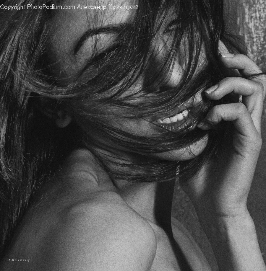 Person, Human, Finger, Hair, Back