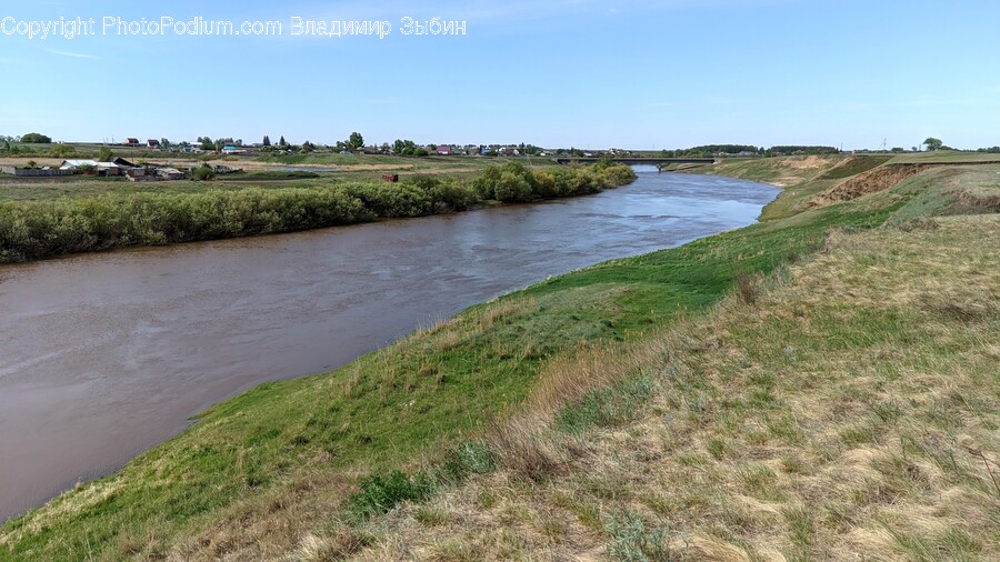 Ditch, Outdoors, Water, Nature, Land