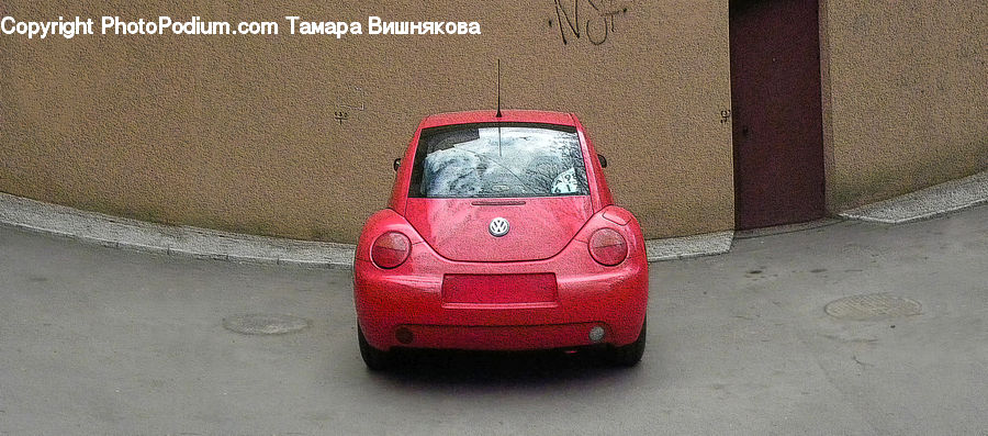 Automobile, Car, Vehicle, Coupe, Sports Car, Parking, Parking Lot