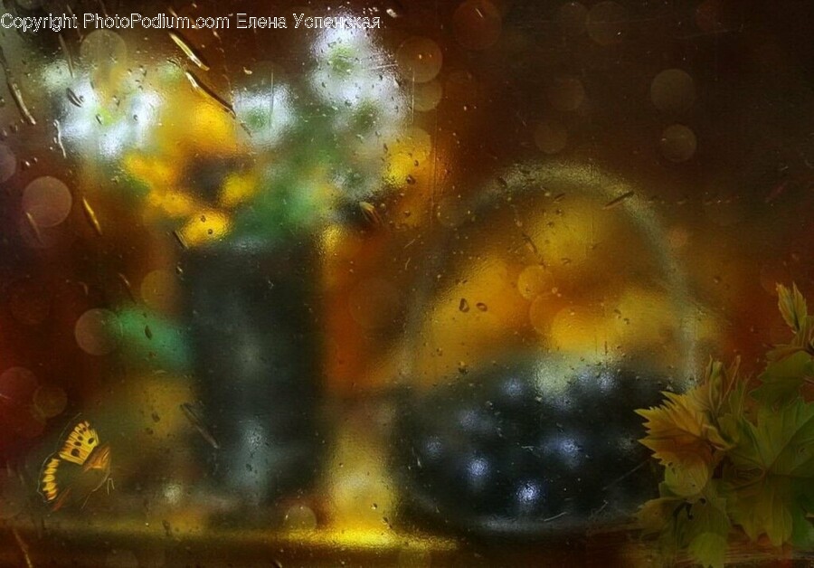 Plant, Flower, Blossom, Art, Painting