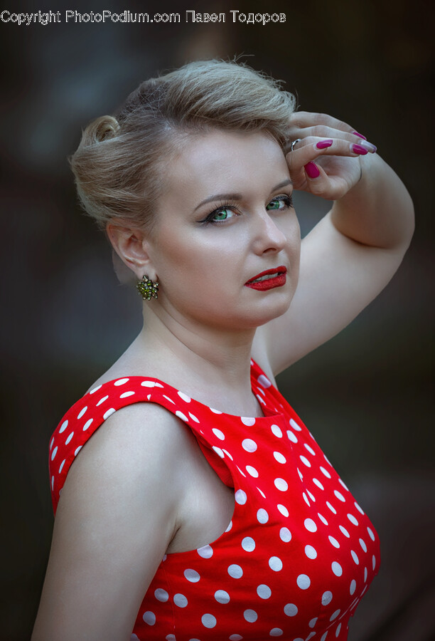 Texture, Polka Dot, Person, Human, Finger