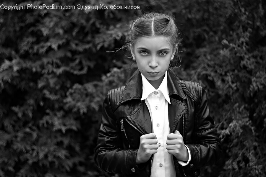 Clothing, Apparel, Jacket, Coat, Person