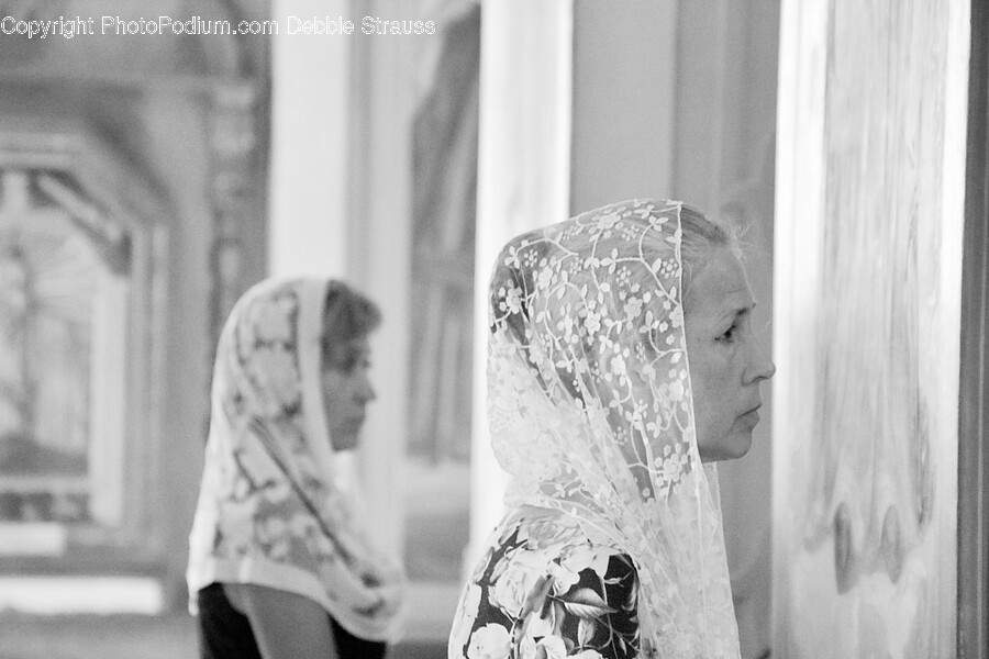 Clothing, Apparel, Veil, Person, Human