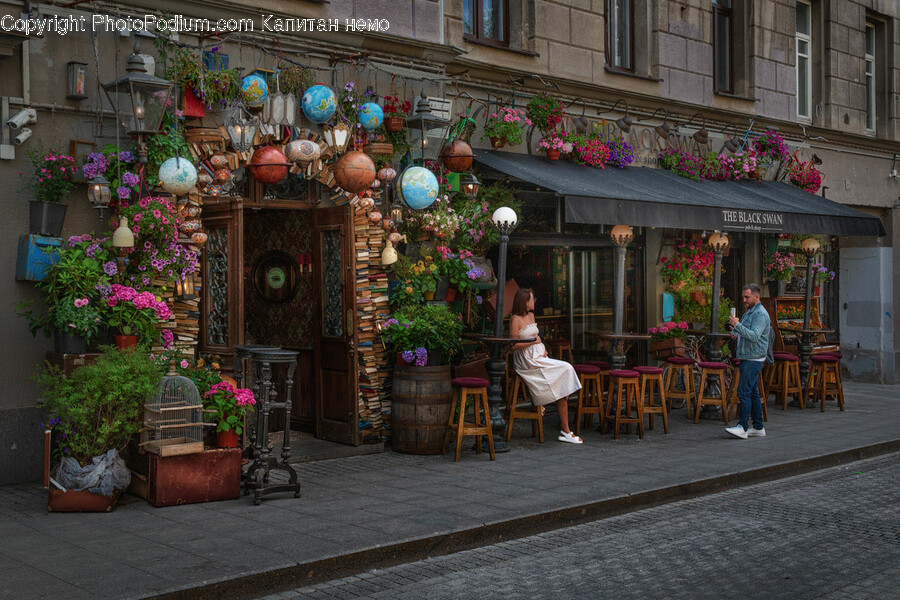 Person, Human, Restaurant, Path, Walkway