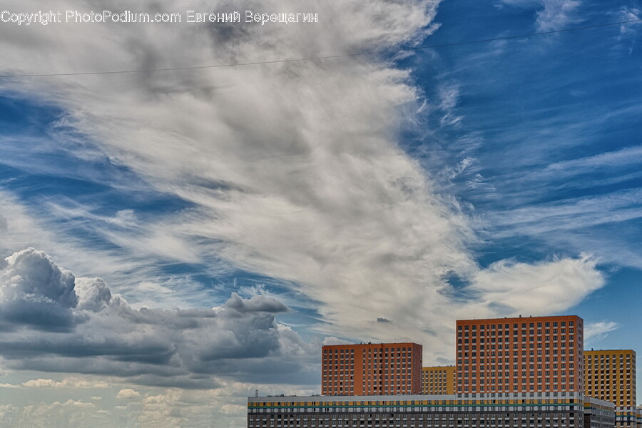 Office Building, Building, Weather, Nature, Outdoors