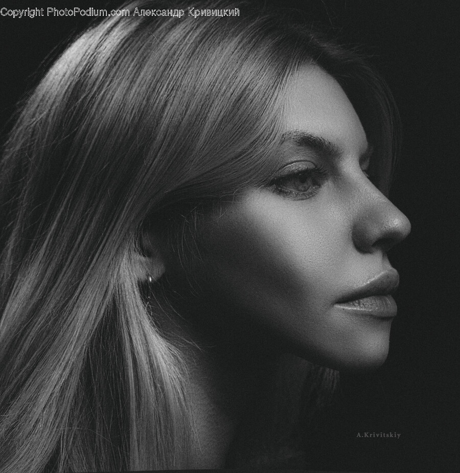 Face, Person, Human, Female, Hair