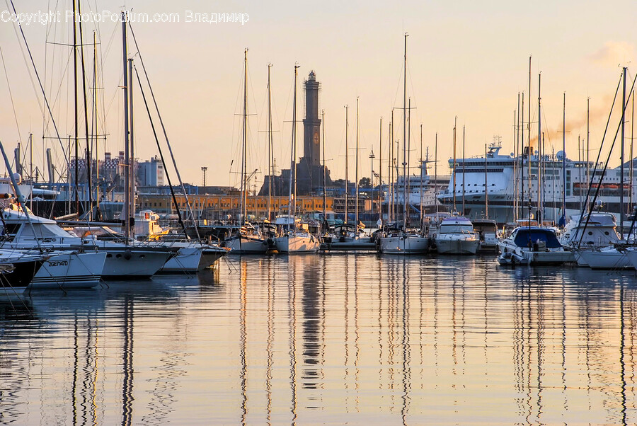 Water, Waterfront, Marina, Pier, Dock