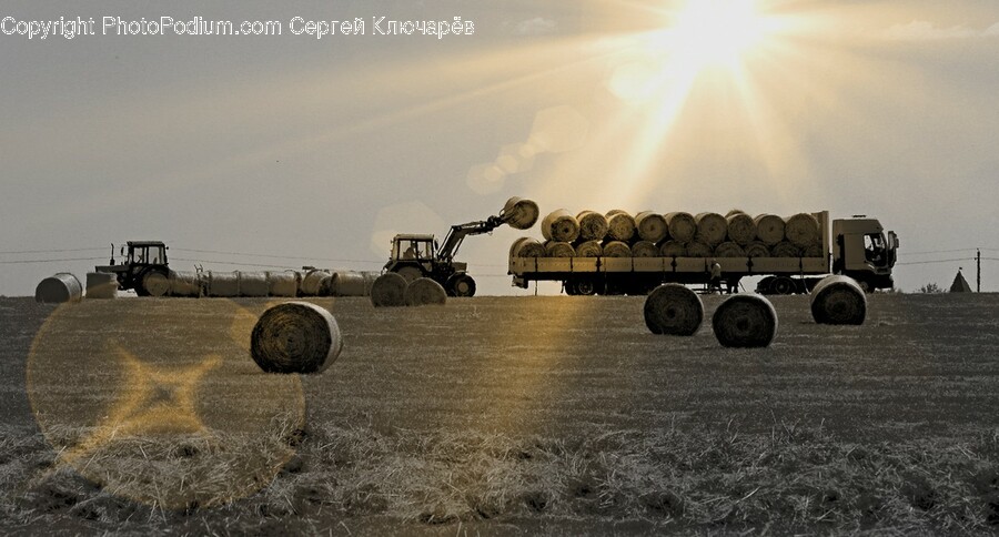 Nature, Outdoors, Wheel, Machine, Tank