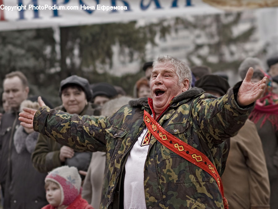 People, Person, Human, Army, Military, Soldier, Crowd