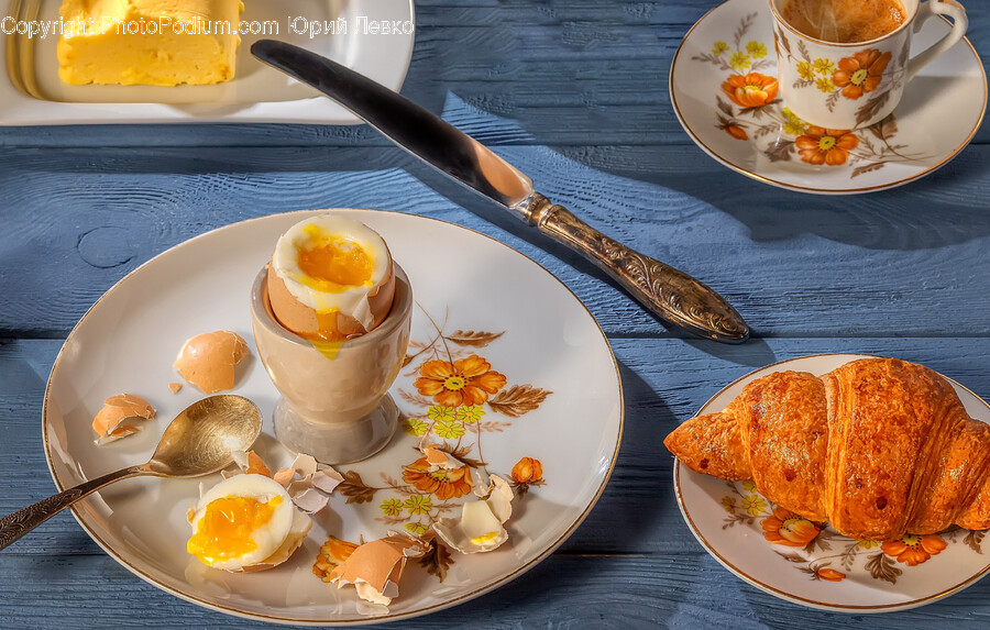 Egg, Food, Spoon, Cutlery, Burger