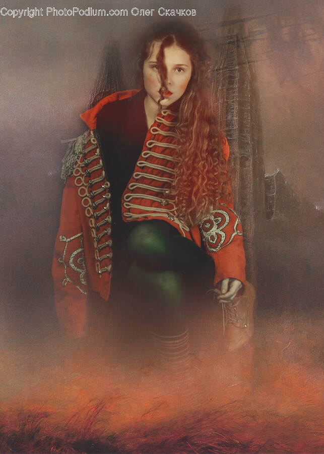 Person, Human, Painting, Art, Clothing