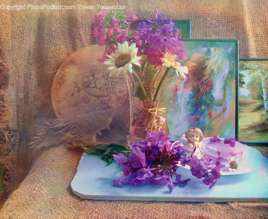 Plant, Art, Person, Human, Flower