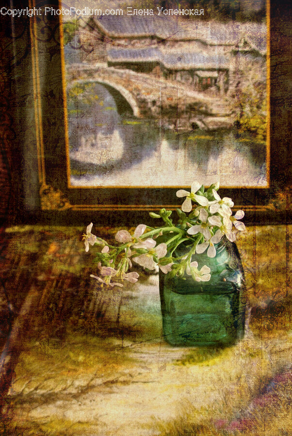 Art, Plant, Flower, Blossom, Flower Arrangement