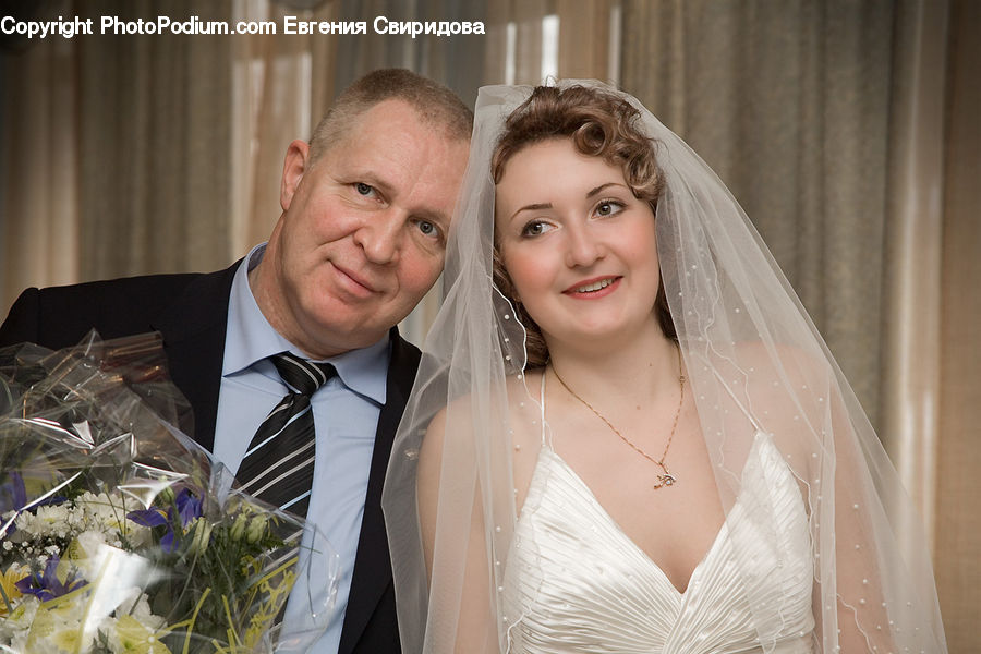 People, Person, Human, Wedding, Plant, Gown, Robe