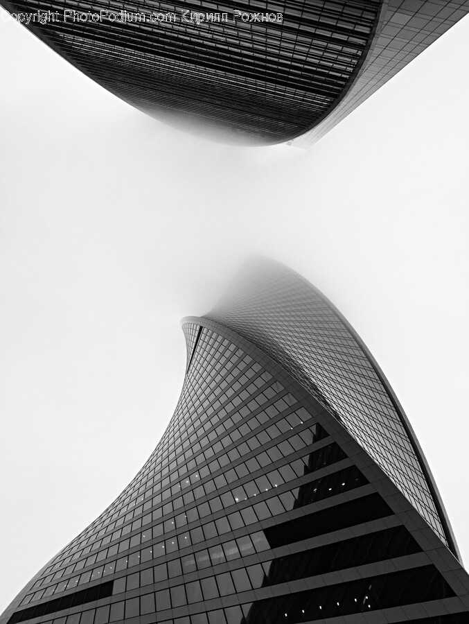 High Rise, Building, City, Urban, Town