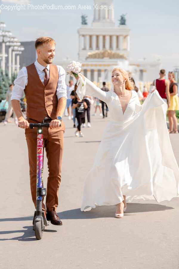 Person, Human, Clothing, Apparel, Transportation
