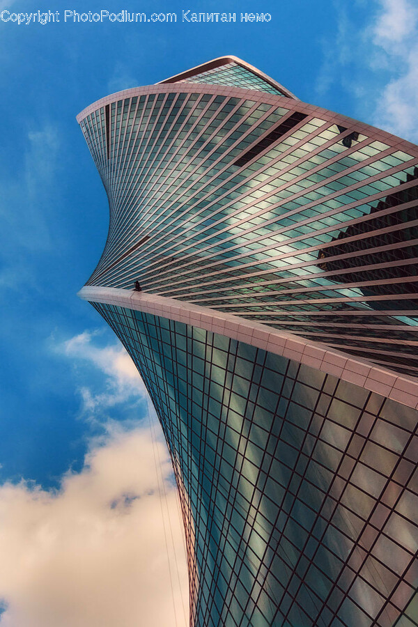 Office Building, Building, High Rise, City, Urban