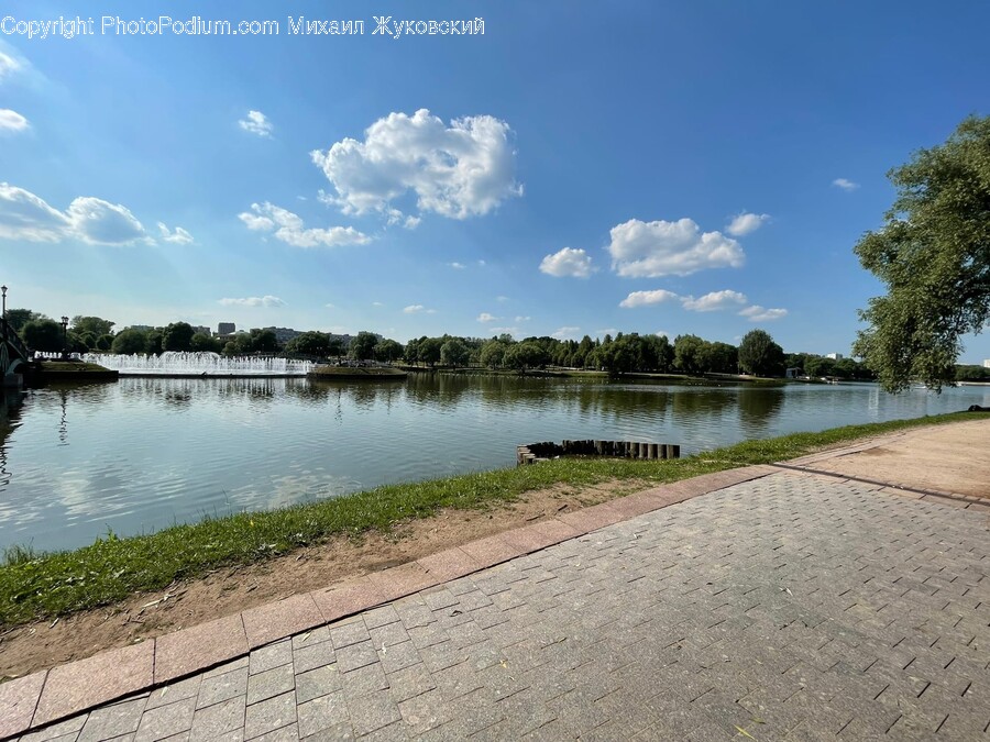 Outdoors, Water, Nature, Path, Walkway