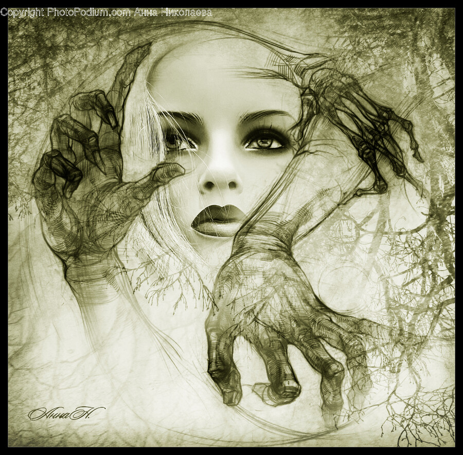 Drawing, Person, Art, Human, Sketch