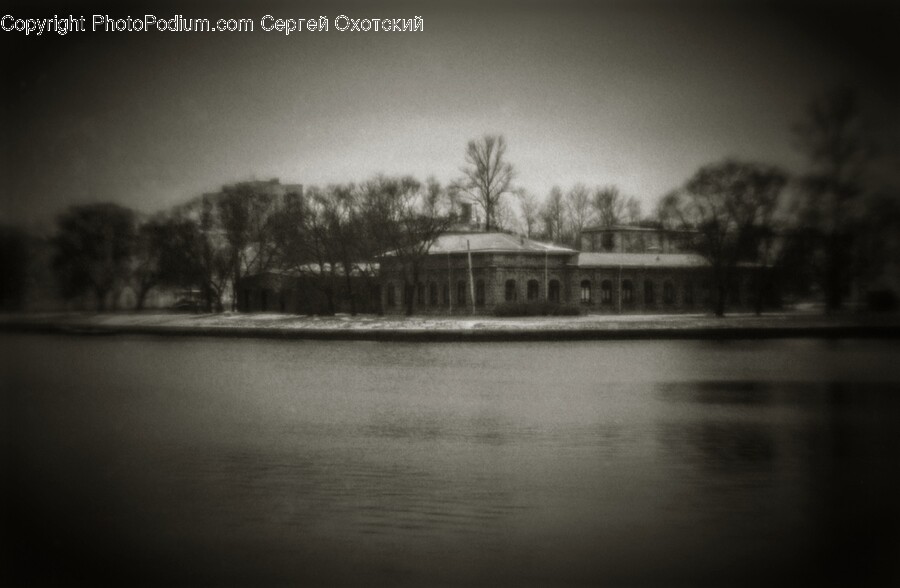 Building, Outdoors, Nature, Water, Tree