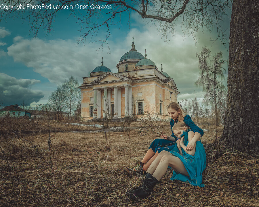 Dome, Architecture, Building, Person, Human