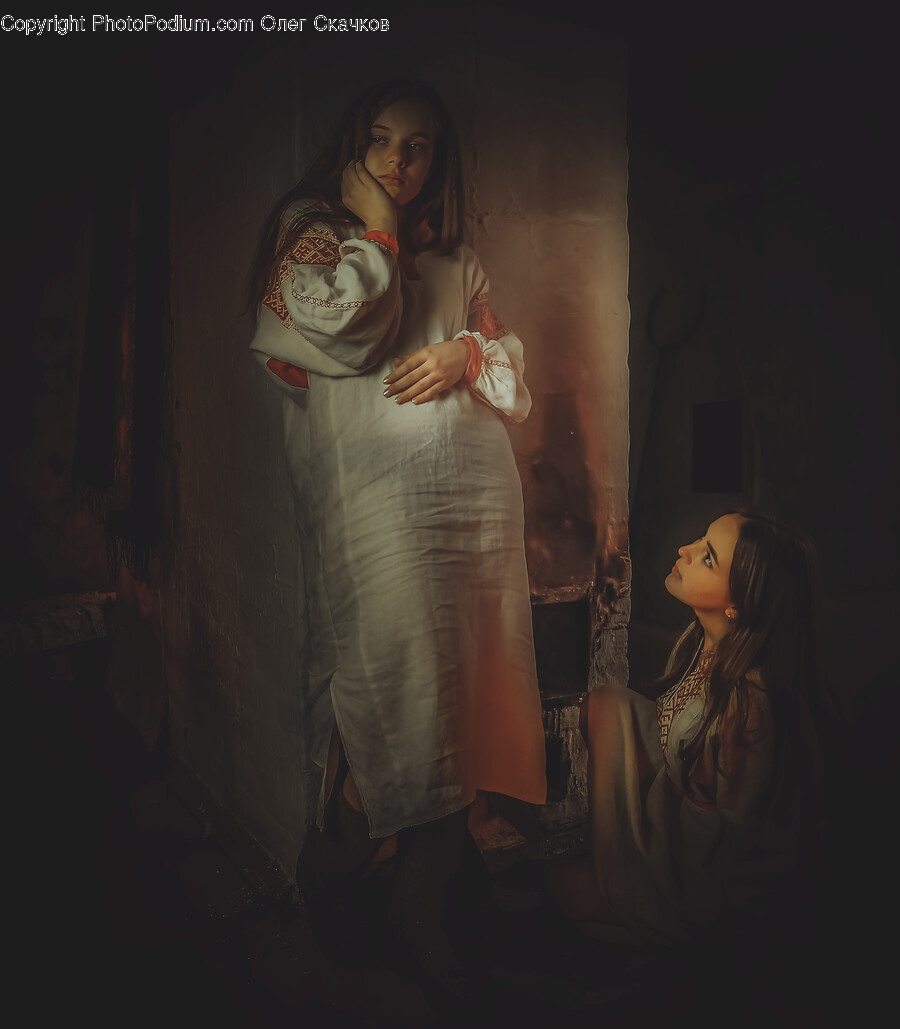 Clothing, Apparel, Painting, Art, Person