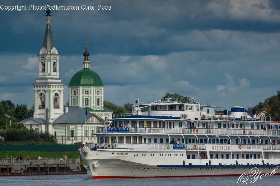 Boat, Transportation, Vehicle, Person, Human