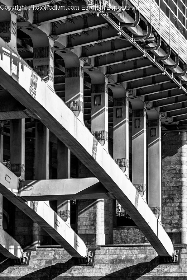 Handrail, Banister, Staircase, Railing, Architecture