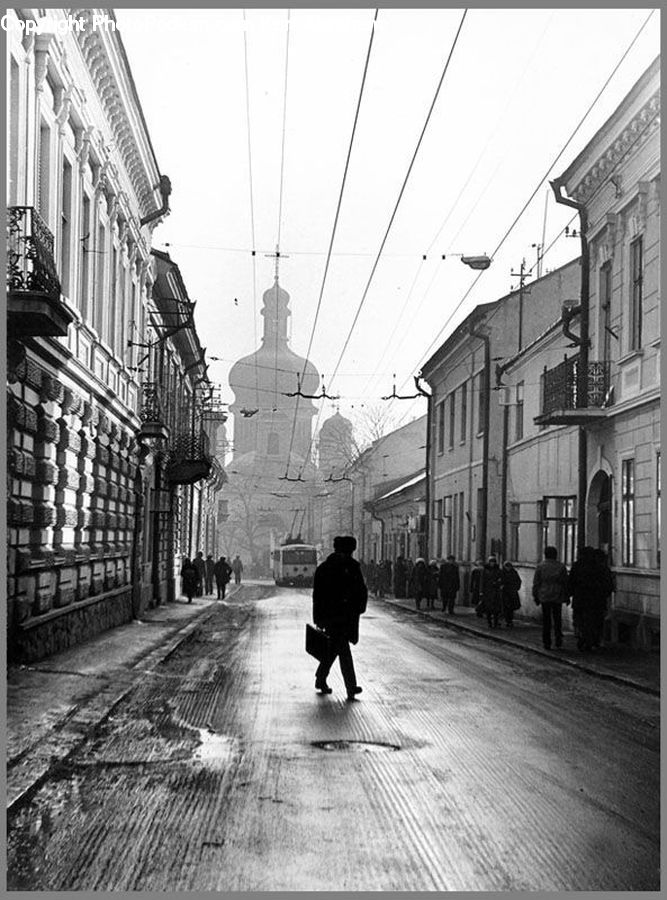 Leisure Activities, Walking, Alley, Alleyway, Road, Street, Town