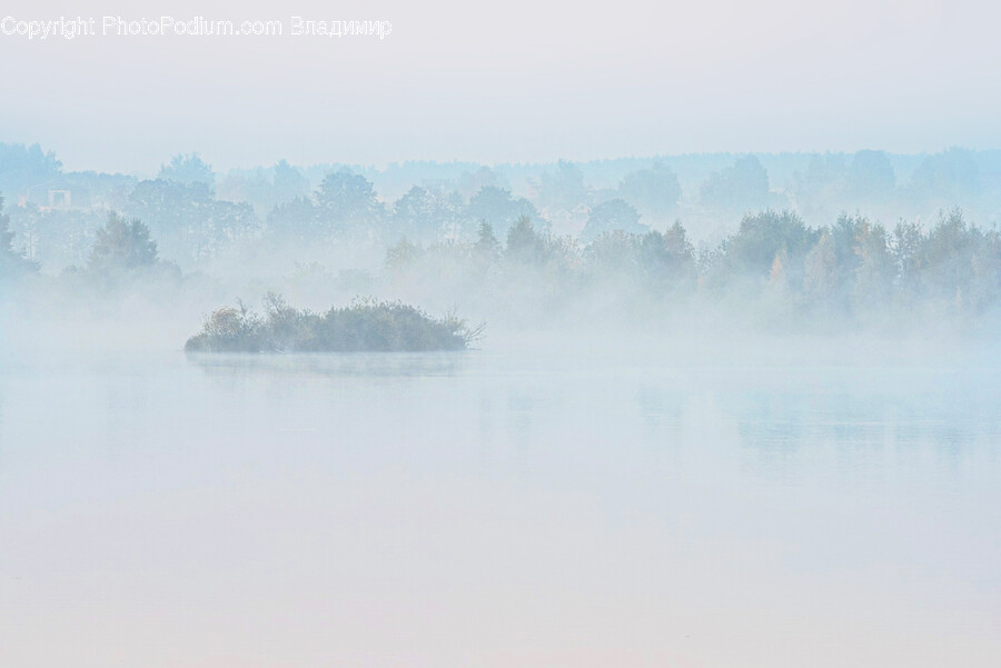 Nature, Weather, Outdoors, Fog, Mist